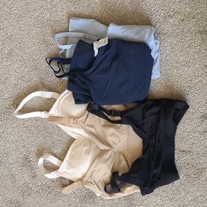 Bundle of Nursing bras And Tanks- Hofish, Isabel Maternity, H&M